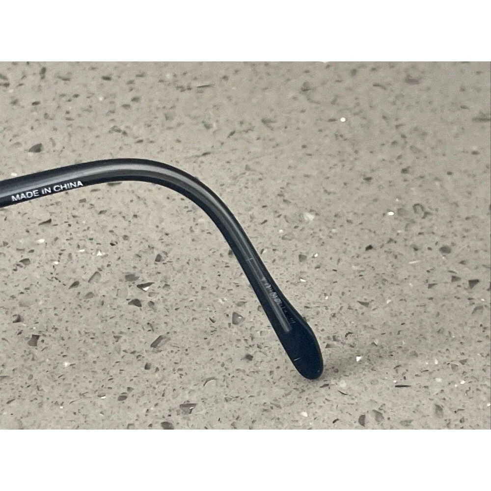 NEW LOOK EYEGLASSES FRAMES ONLY 8655 50-18-140 Blue full rim crystal acrylic